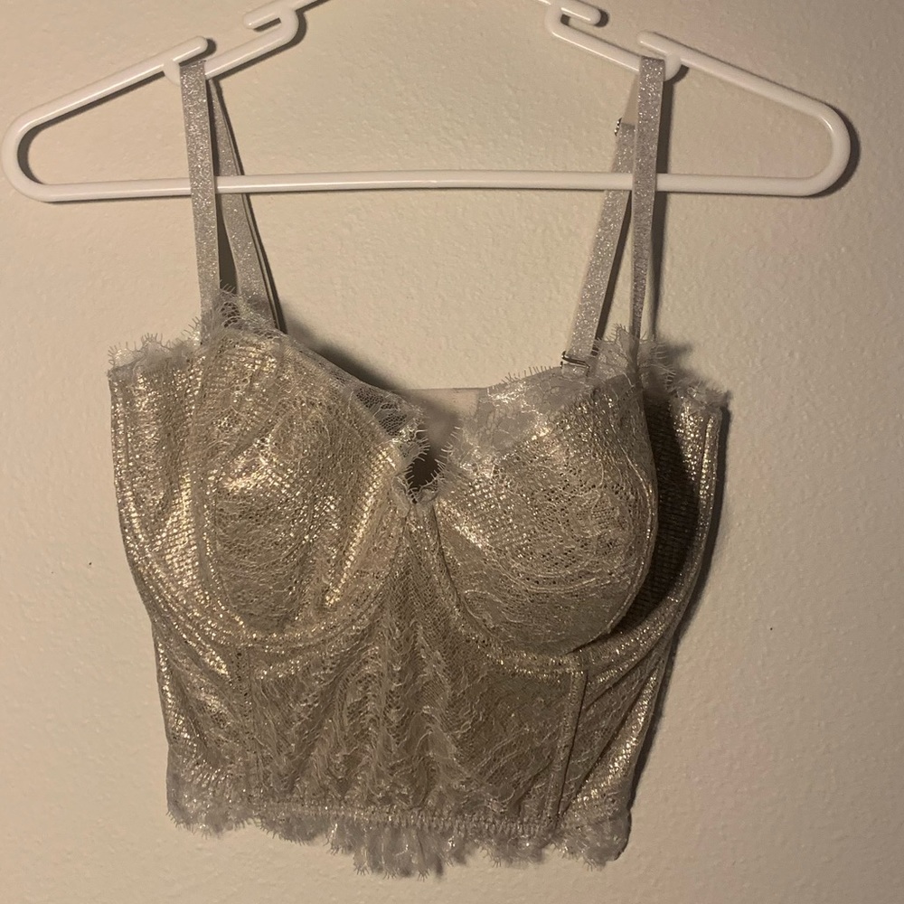 Victoria Secret bustier lace top